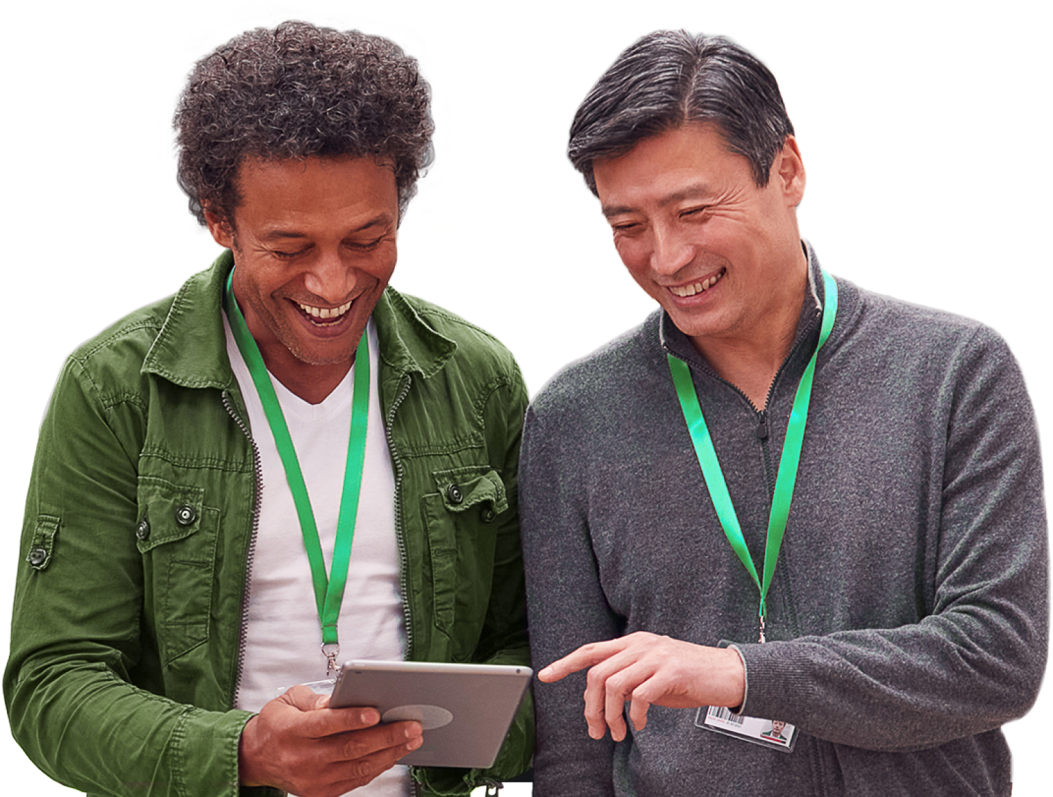 Dois homens - Semente Educação - Transformando conteúdo em negócios.